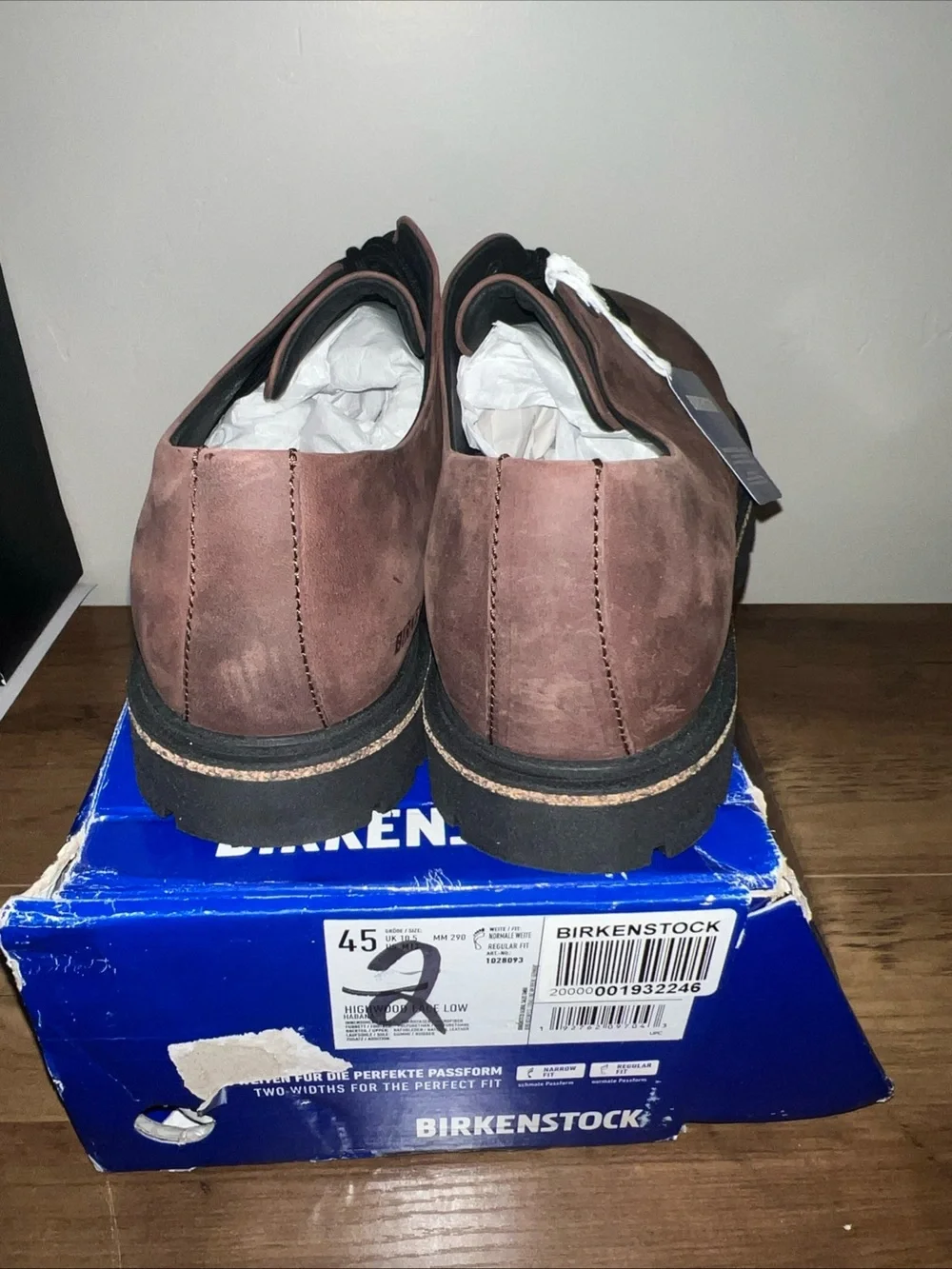 Birkenstock Highwood Lace Low Men's Brown Lace-Up Casual Shoes
